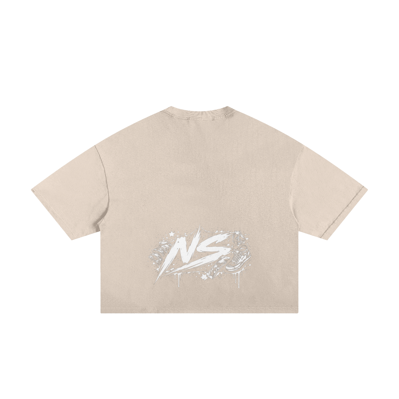 Classic Frayed Boxy Tee ODMPOD   Novara Studio