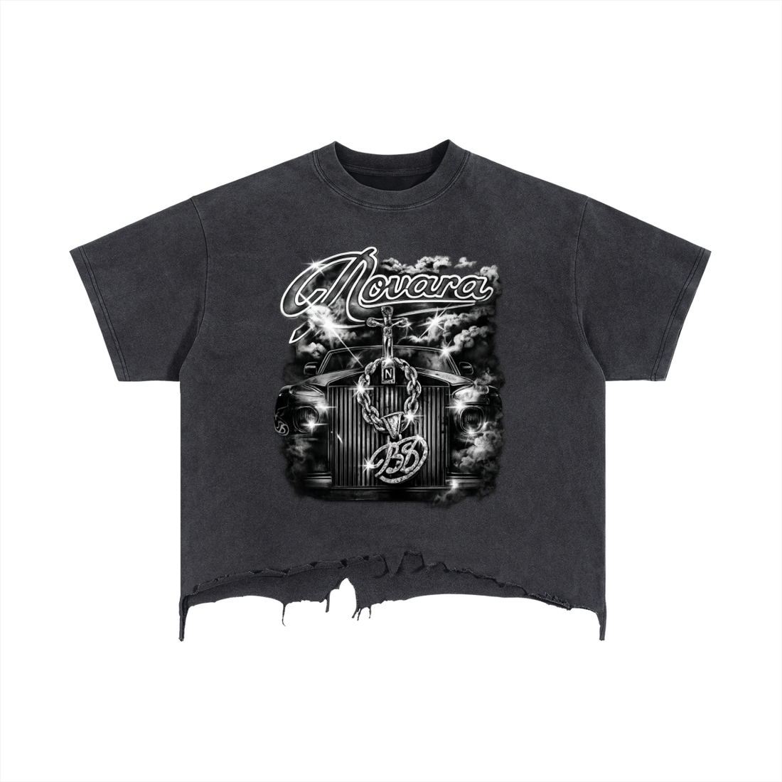 Luxury Chains Boxy Tee - Novarashop