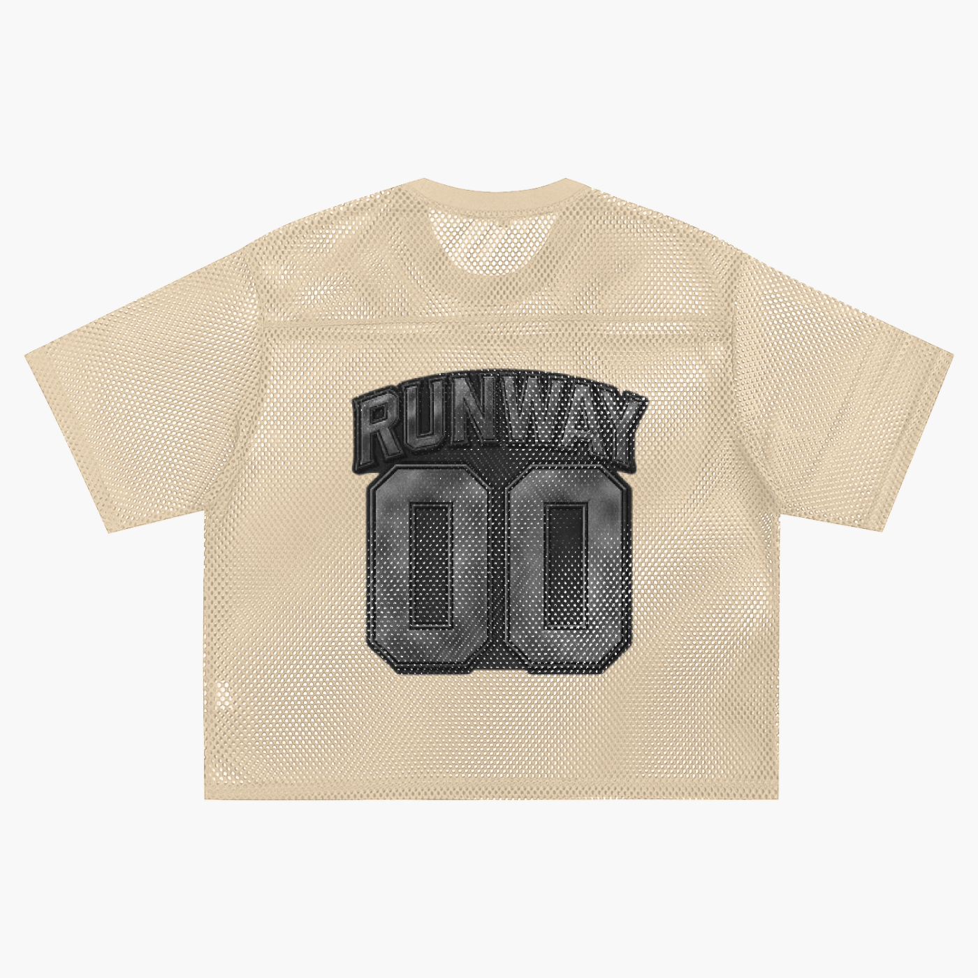 See-through Boxy Net T-Shirt ODMPOD   Novara Shop