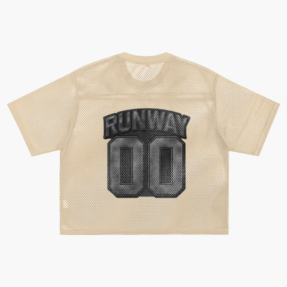 See-through Boxy Net T-Shirt ODMPOD   Novara Shop
