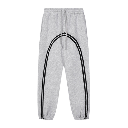 Sun Fade Contrast Tape Fleece Jogged Sweatpants ODMPOD   Novara Shop