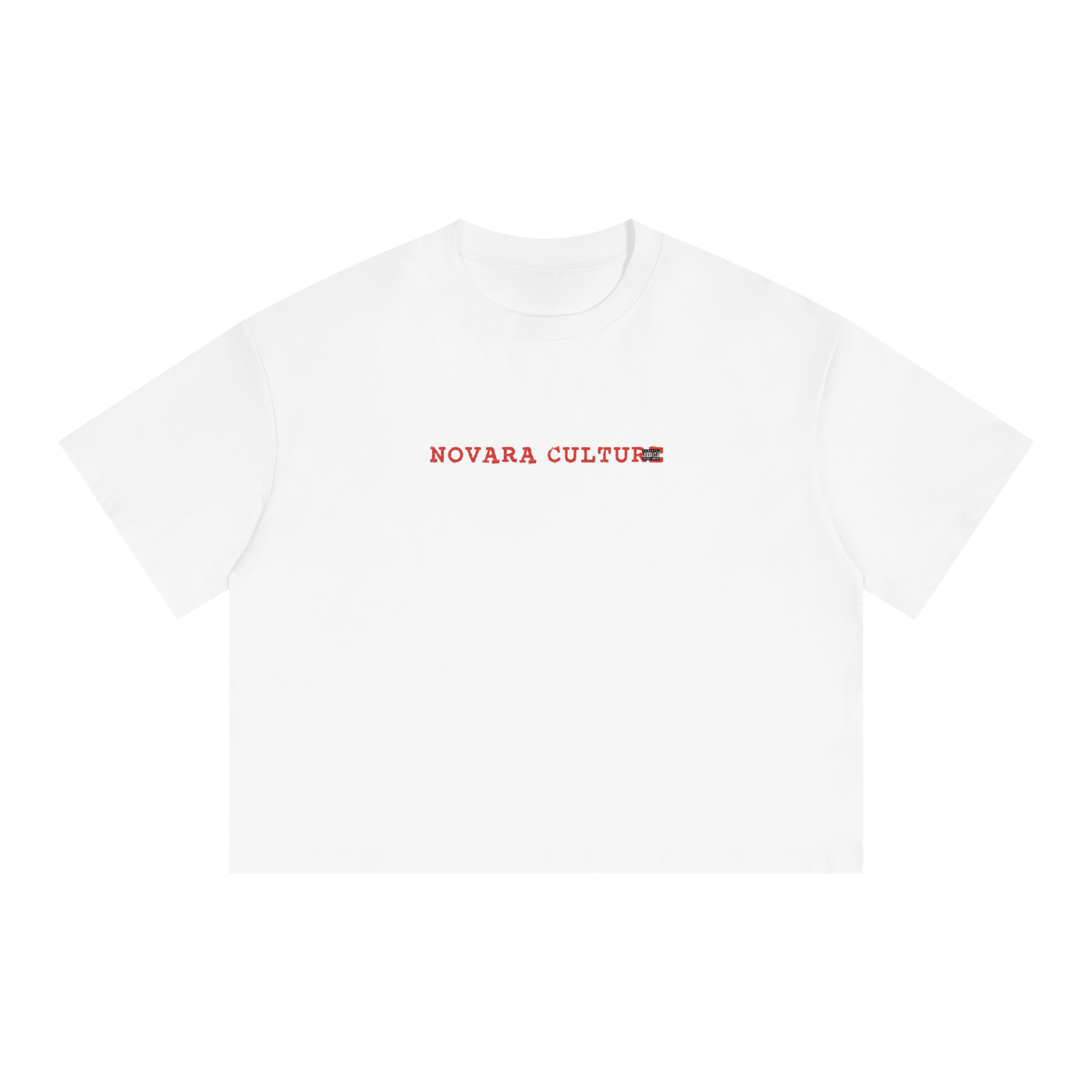 Unisex Boxy Drop Shoulder Crop T-Shirt ODMPOD   Novara Studio
