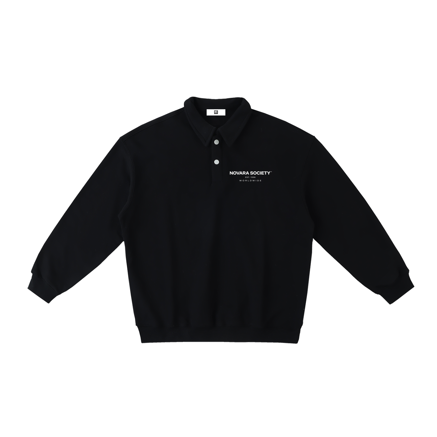 Heavyweight Polo-Collar Sweatshirt ODMPOD   Novara Studio