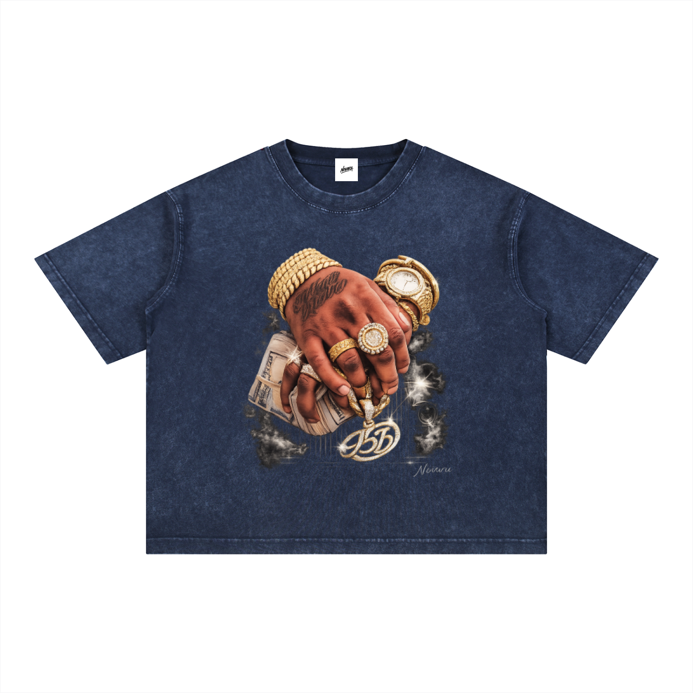 Gold Life Boxy Tee - Novarashop