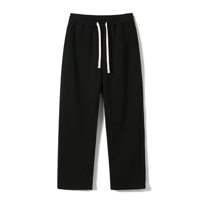 Fashion New Drawstring Straight Sweatpants Men Novara Shop  46.99 Novara Shop Black / XXXL  46.99