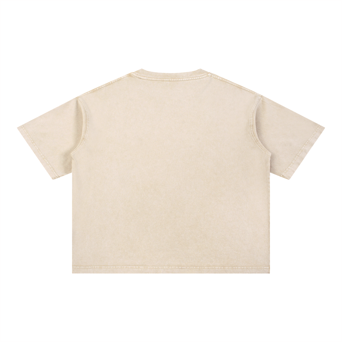 Mineral Wash Boxy Cotton T-Shirt ODMPOD   Novara Studio