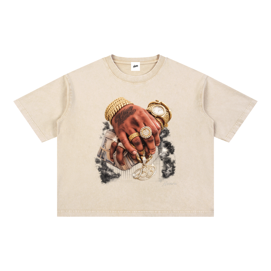 Gold Life Boxy Tee - Novarashop