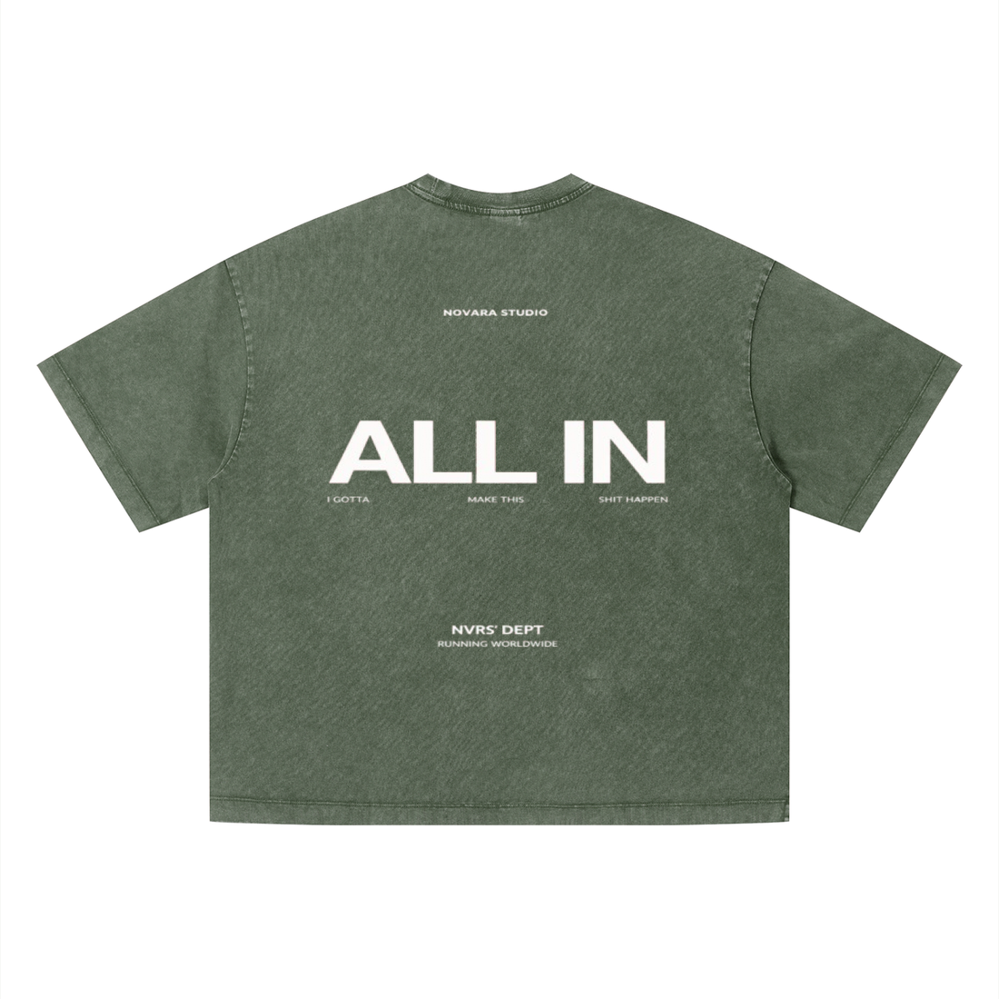 All In Street Boxy Tee - Novara Studio