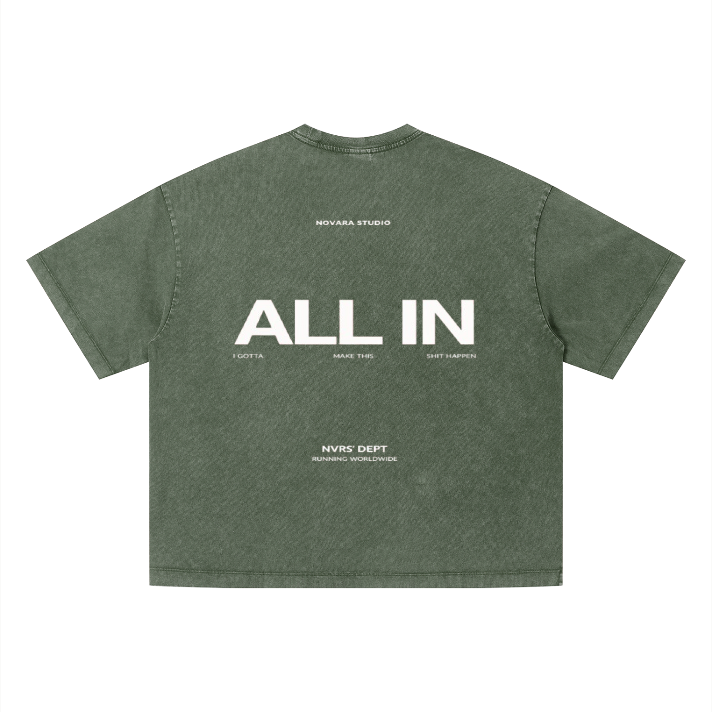 All In Street Boxy Tee - Novara Studio