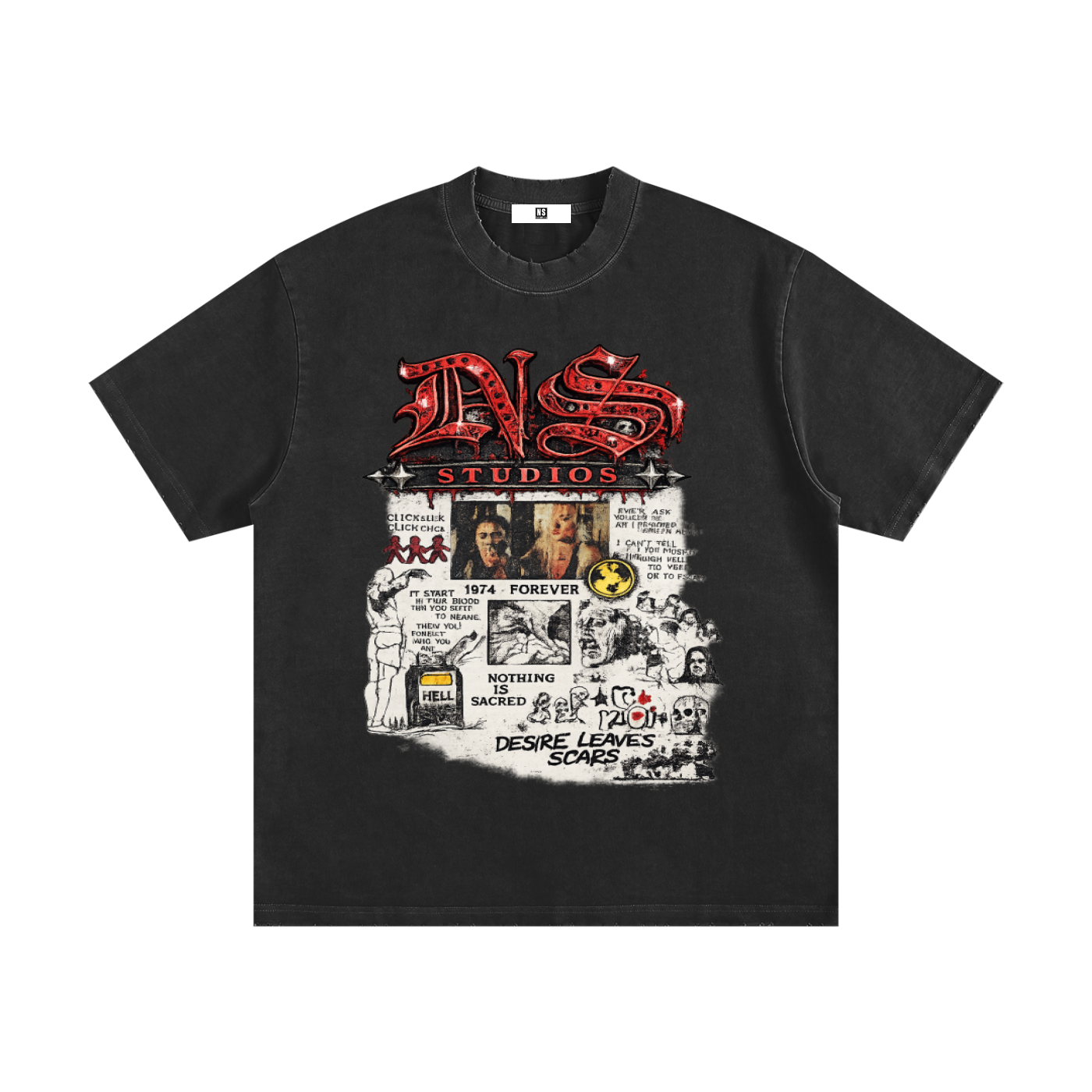 ‘DESIRE AND SCARS’ Tee - Novara Studio