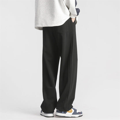 Fashion New Drawstring Straight Sweatpants Men Novara Shop   Novara Shop