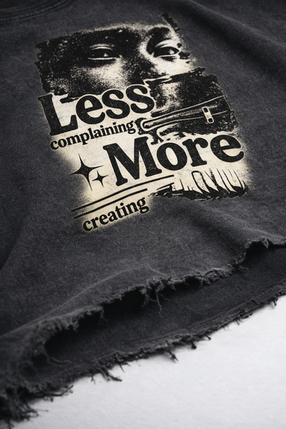 Snow Wash Raw-Hem Boxy T-shirt ODMPOD   Novara Studio