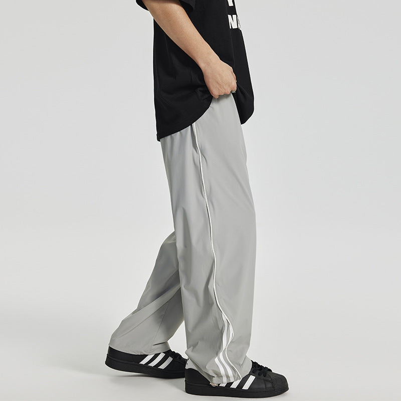 Retro Side Striped Casual Pants For Men Novara Shop   Novara Shop