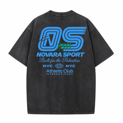 Novara Sport Oversized Athletic Logo Tee