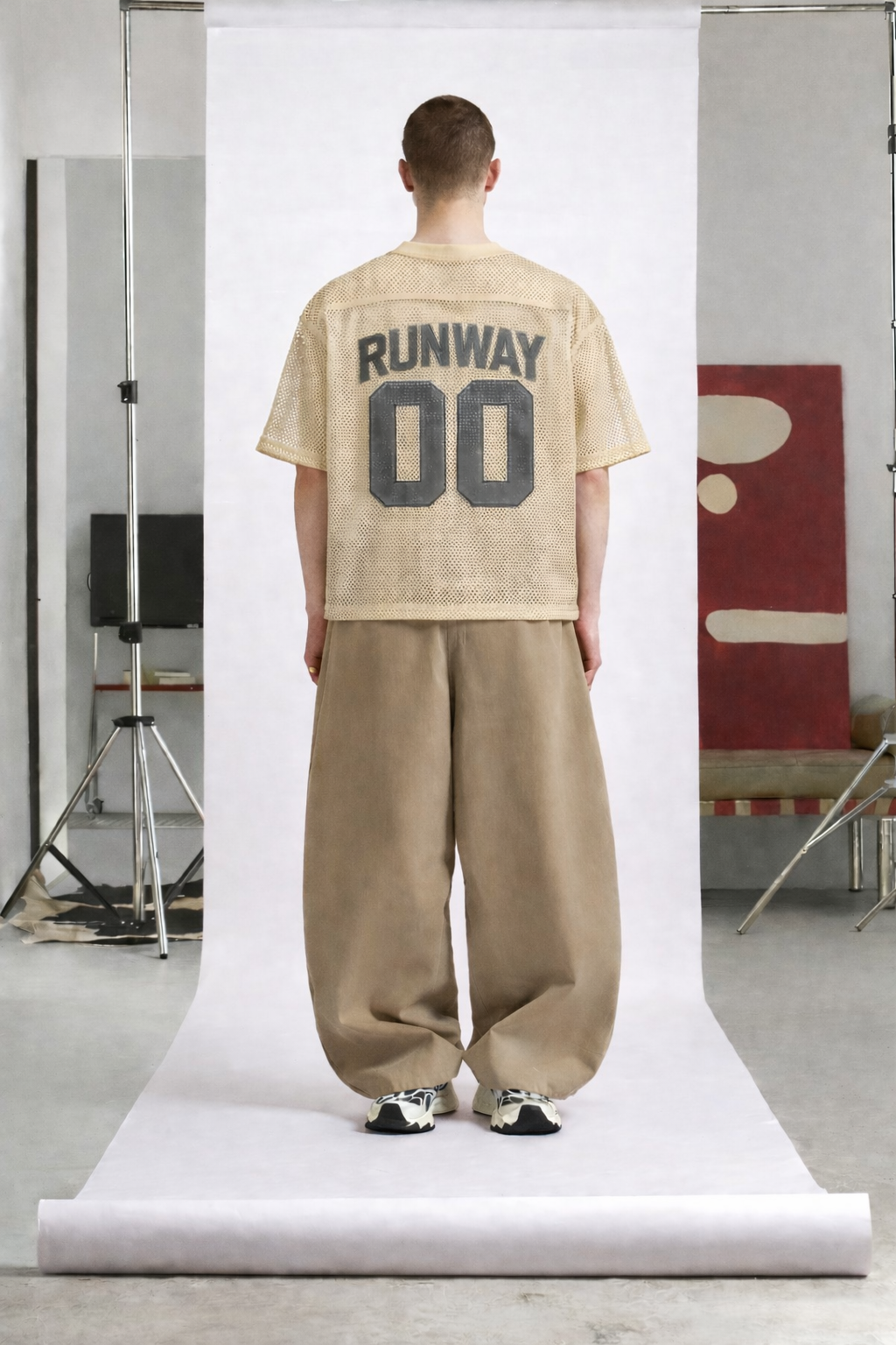 Novara See-through Boxy Net T-Shirt Novara Shop   Novara Shop