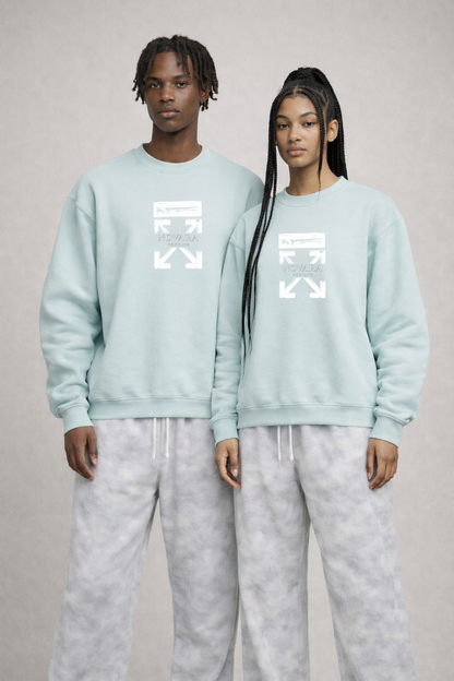 Hot Color Collection 🩵- Novara Essential Heavyweight Crewneck Sweatshirt Novara Shop   Novara Shop