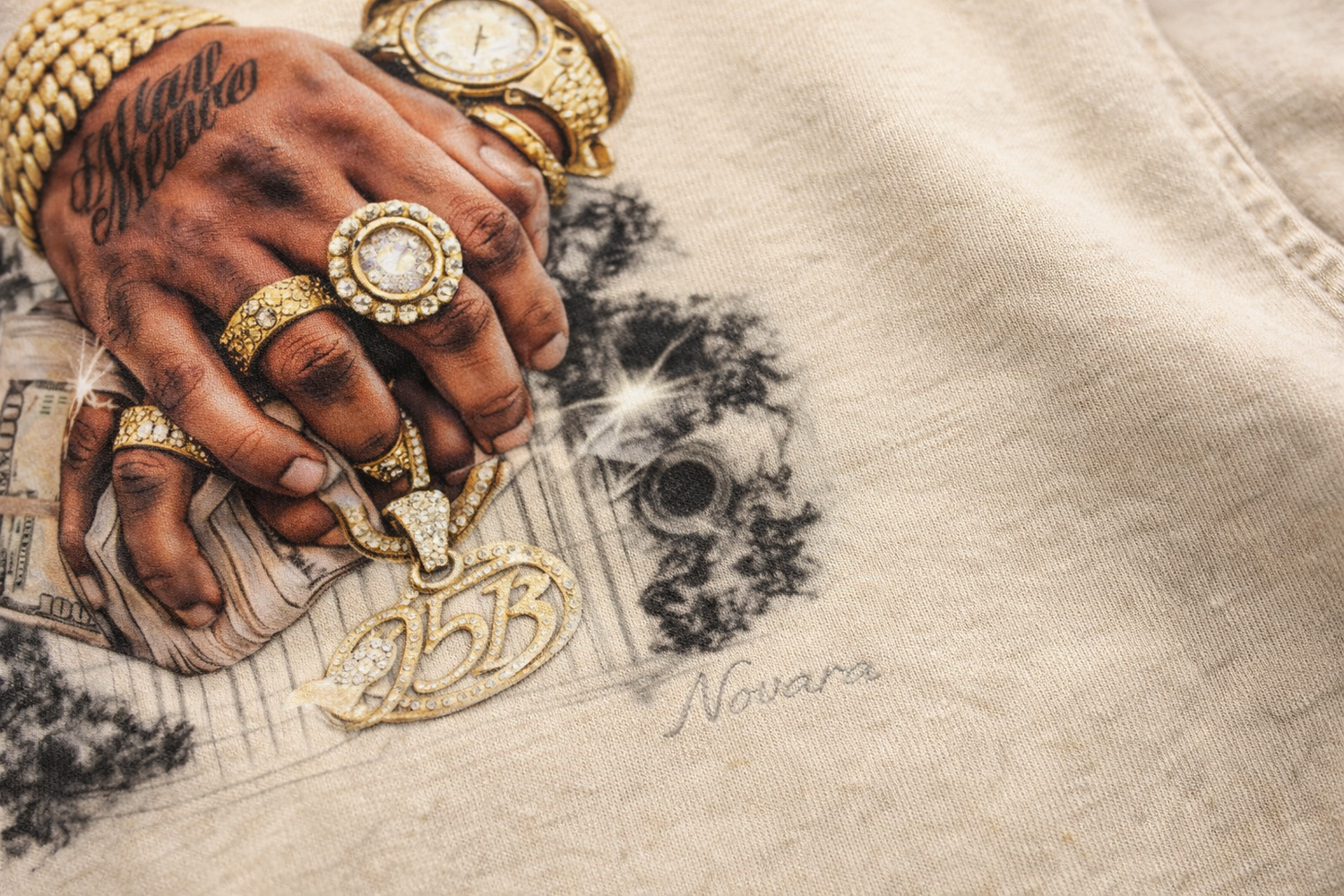 Gold Life Boxy Tee - Novarashop