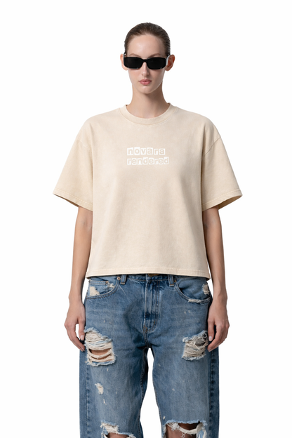 Stop Being Broke Boxy Tee - Novarashop