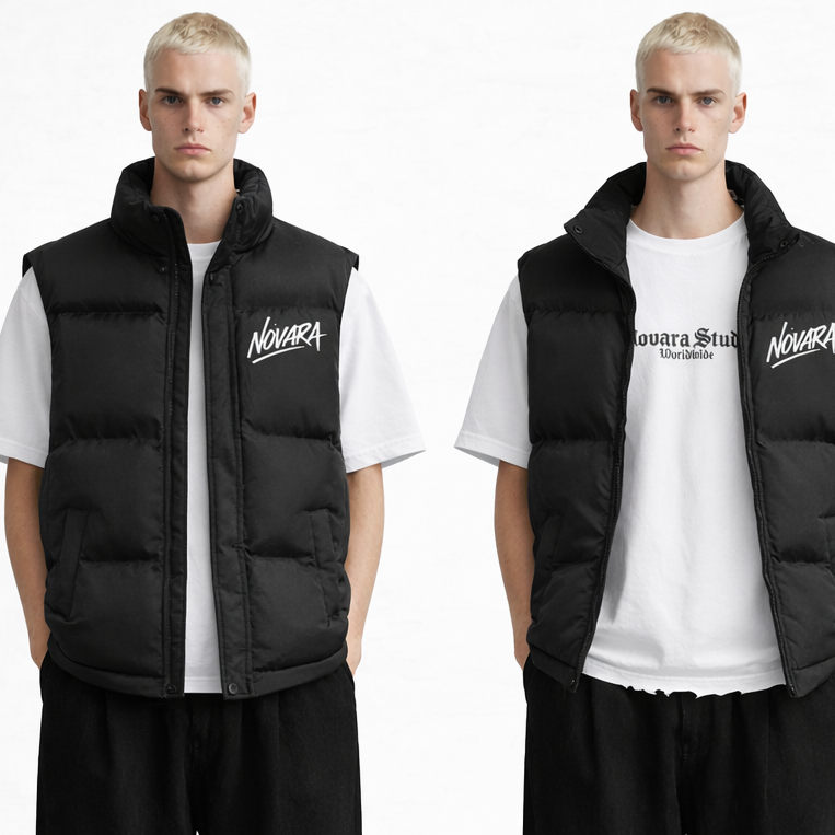 Essential Puffer Vest - Novarashop