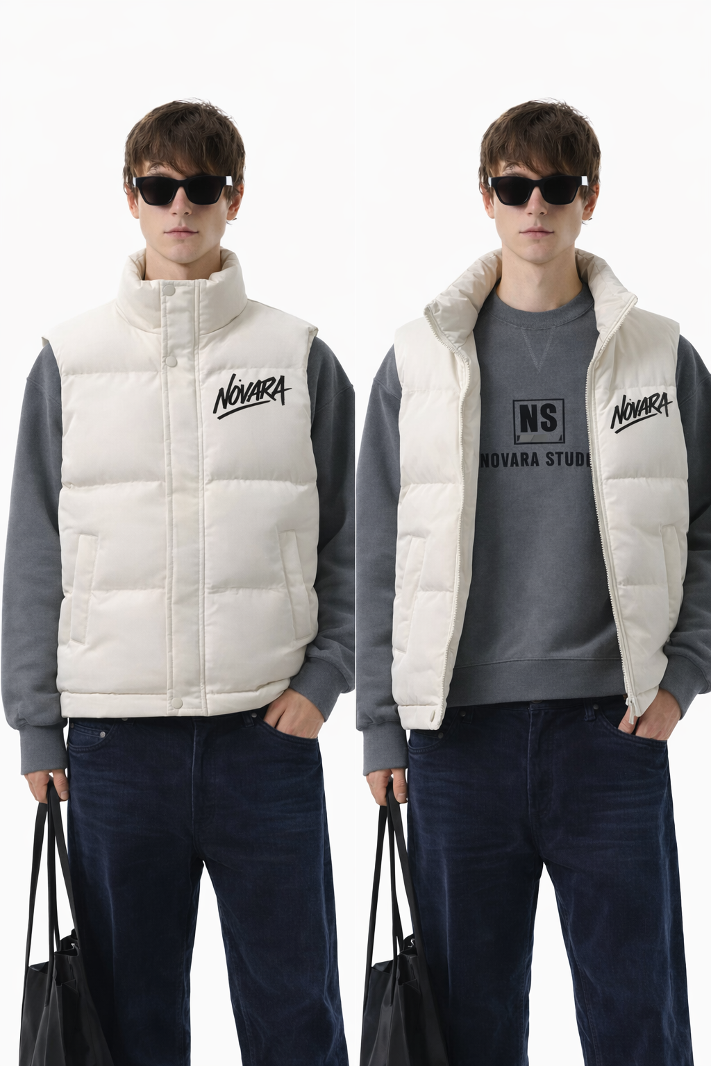 Essential Puffer Vest - Novarashop