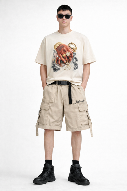 Solid Color Tooling Shorts Men Novara Shop   Novara Studio