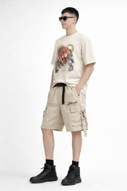 Solid Color Tooling Shorts Men Novara Shop   Novara Studio