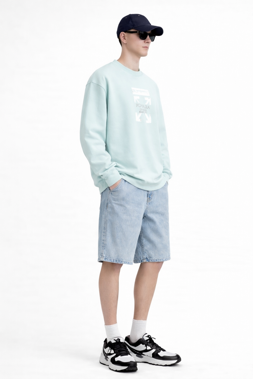 Hot Color Collection 🩵- Novara Essential Heavyweight Crewneck Sweatshirt Novara Shop   Novara Studio