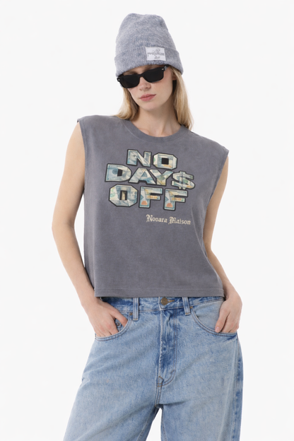 French Terry Boxy Tank Top ODMPOD   Novara Studio