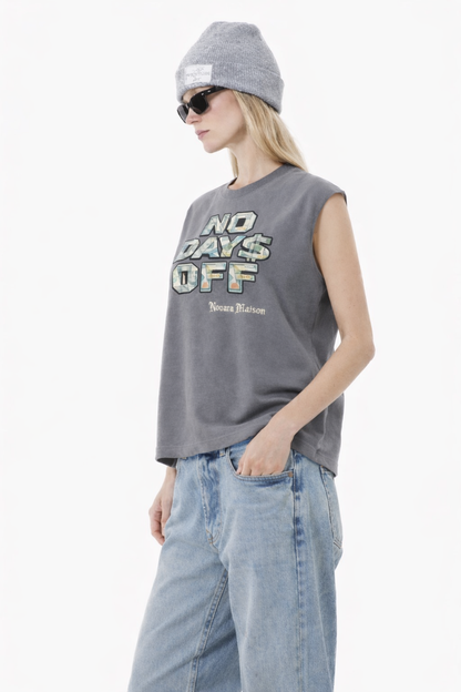 French Terry Boxy Tank Top ODMPOD   Novara Studio