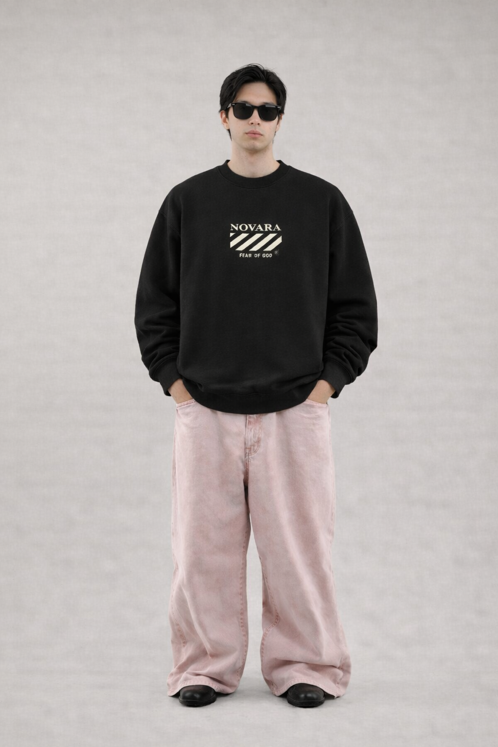 Essential Heavyweight Crewneck Sweatshirt Novara Shop   Novara Studio