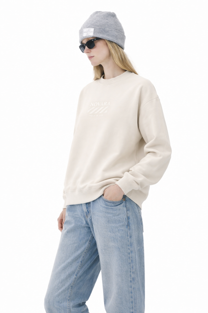 Essential Heavyweight Crewneck Sweatshirt Novara Shop   Novara Studio