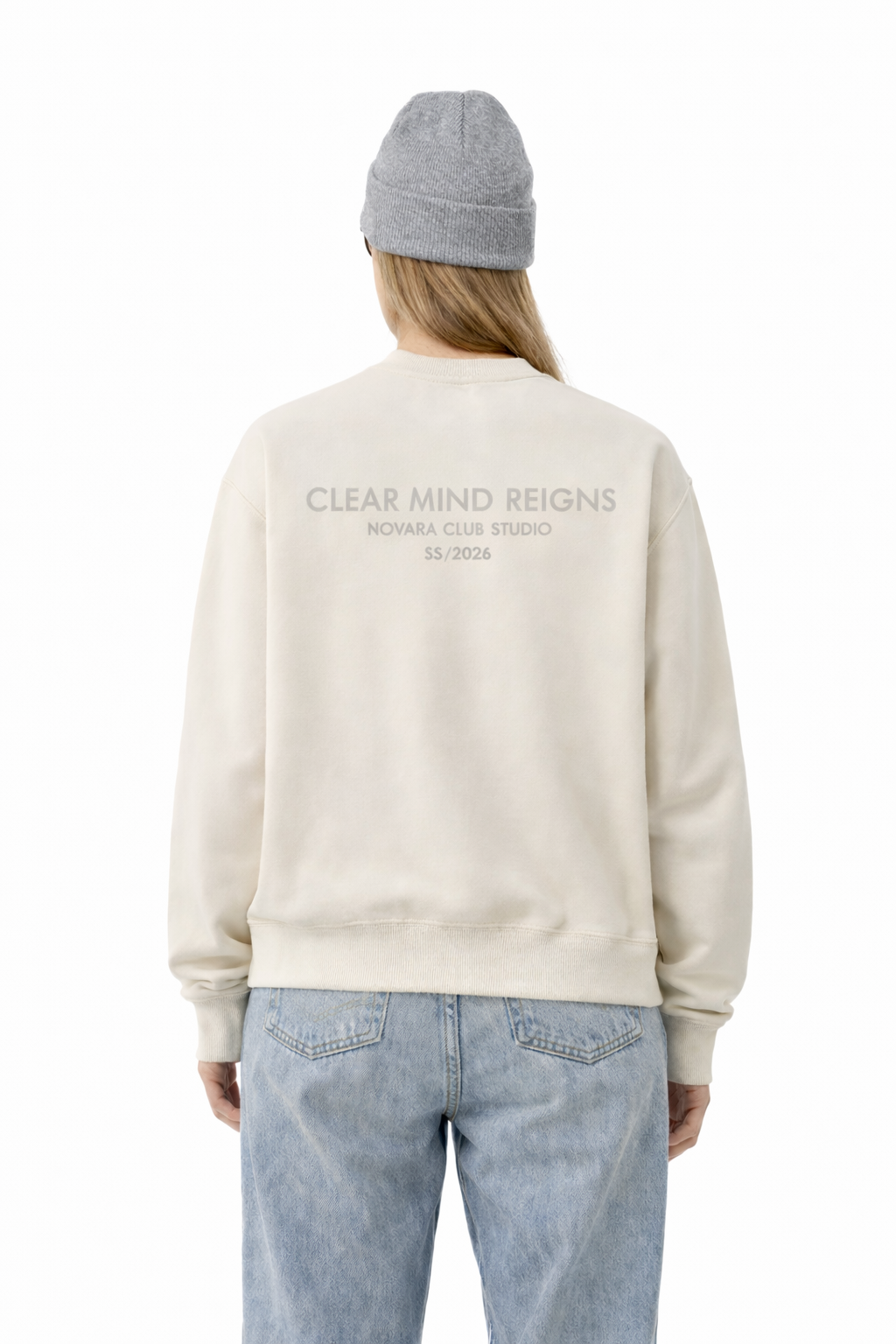 Essential Heavyweight Crewneck Sweatshirt Novara Shop   Novara Studio