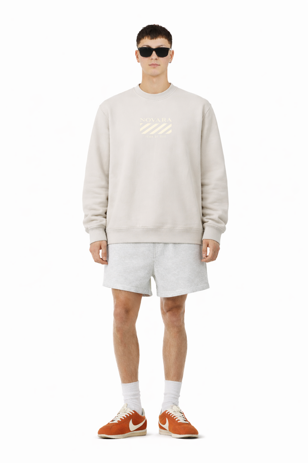 Essential Heavyweight Crewneck Sweatshirt Novara Shop   Novara Studio