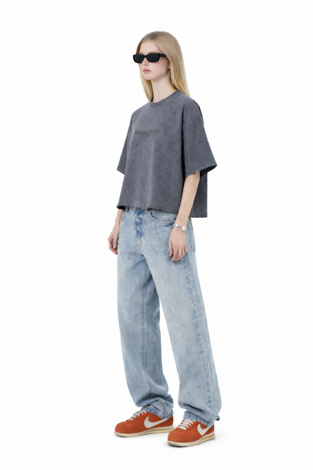 Snow Boxy T-shirt Novara Studio   Novara Studio