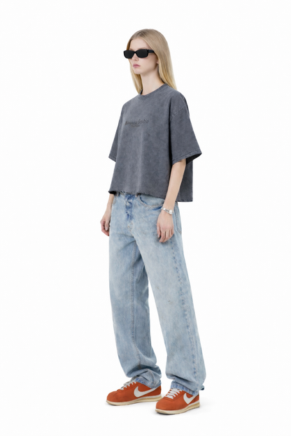 Snow Boxy T-shirt Novara Studio   Novara Studio