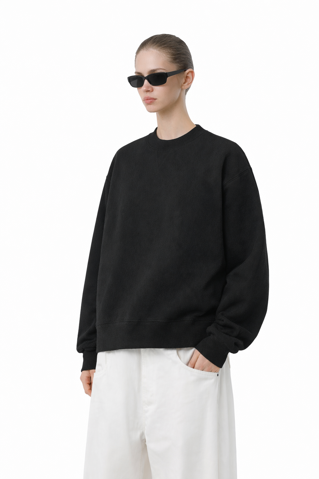 Dolman Sleeve Boxy Sweatshirt Novara Studio   Novara Studio
