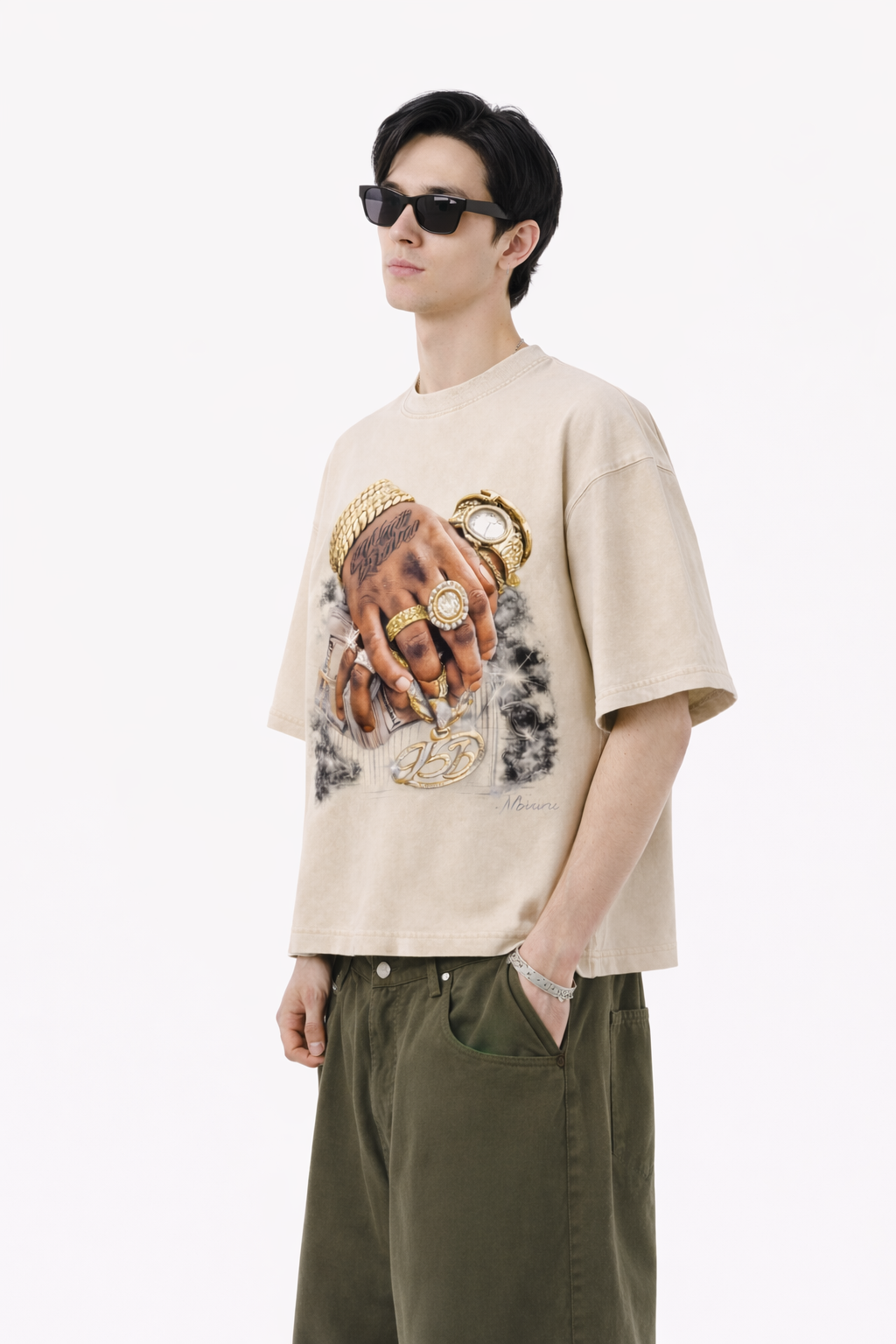 Wash Boxy Cotton T-Shirt Novara Shop   Novara Studio