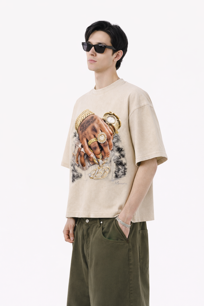 Wash Boxy Cotton T-Shirt Novara Shop   Novara Studio