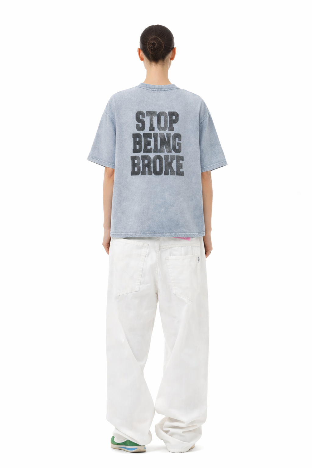 Mineral Wash Boxy Cotton T-Shirt Novara Shop   Novara Studio