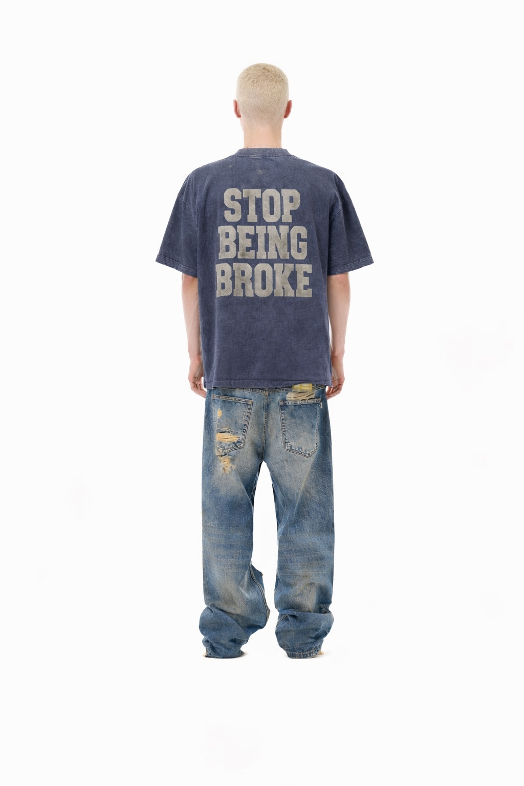 Mineral Wash Boxy Cotton T-Shirt Novara Shop   Novara Studio