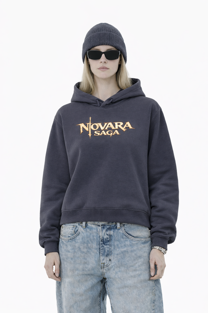 Essential Boxy Darted Sleeve Hoodie Novara Studio   Novara Studio
