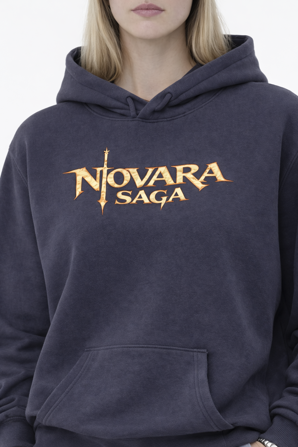 Essential Boxy Darted Sleeve Hoodie Novara Studio   Novara Studio