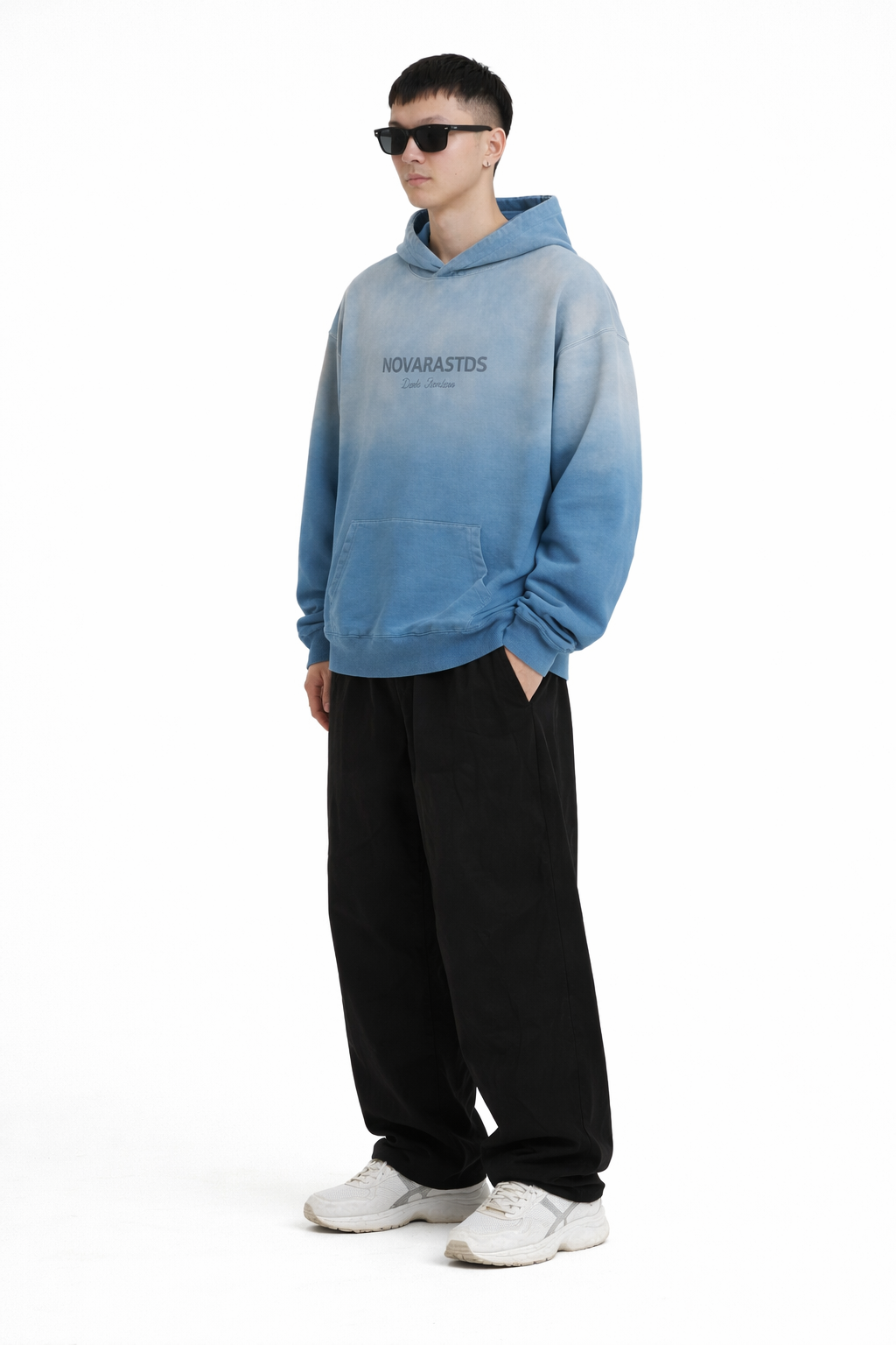 Heavyweight Sunfade Oversized Hoodie Novara Shop   Novara Studio