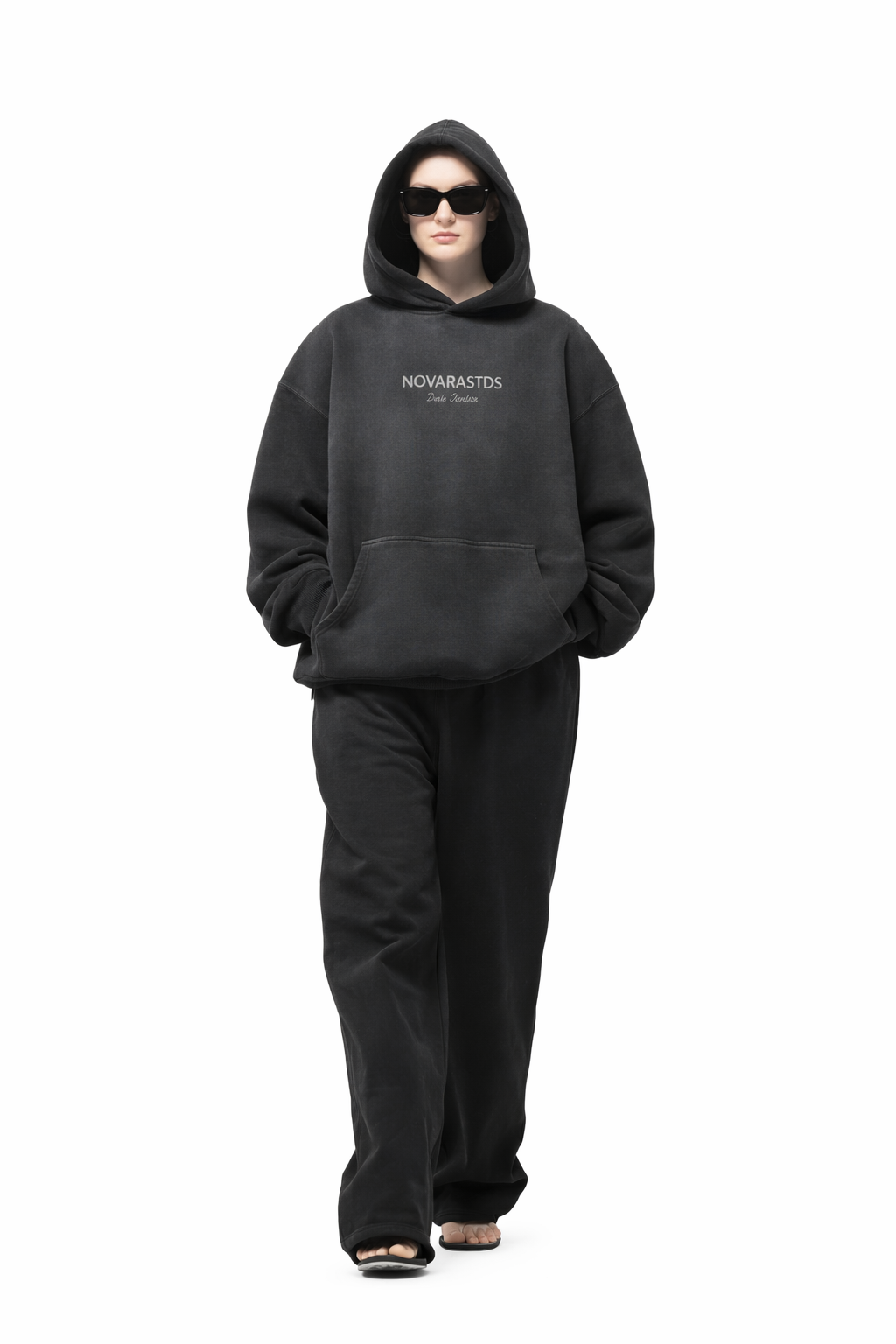 Heavyweight Sunfade Oversized Hoodie Novara Shop   Novara Studio