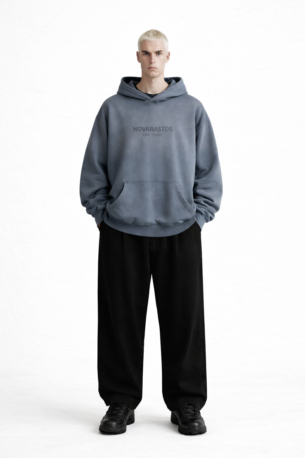 Heavyweight Sunfade Oversized Hoodie Novara Shop   Novara Studio