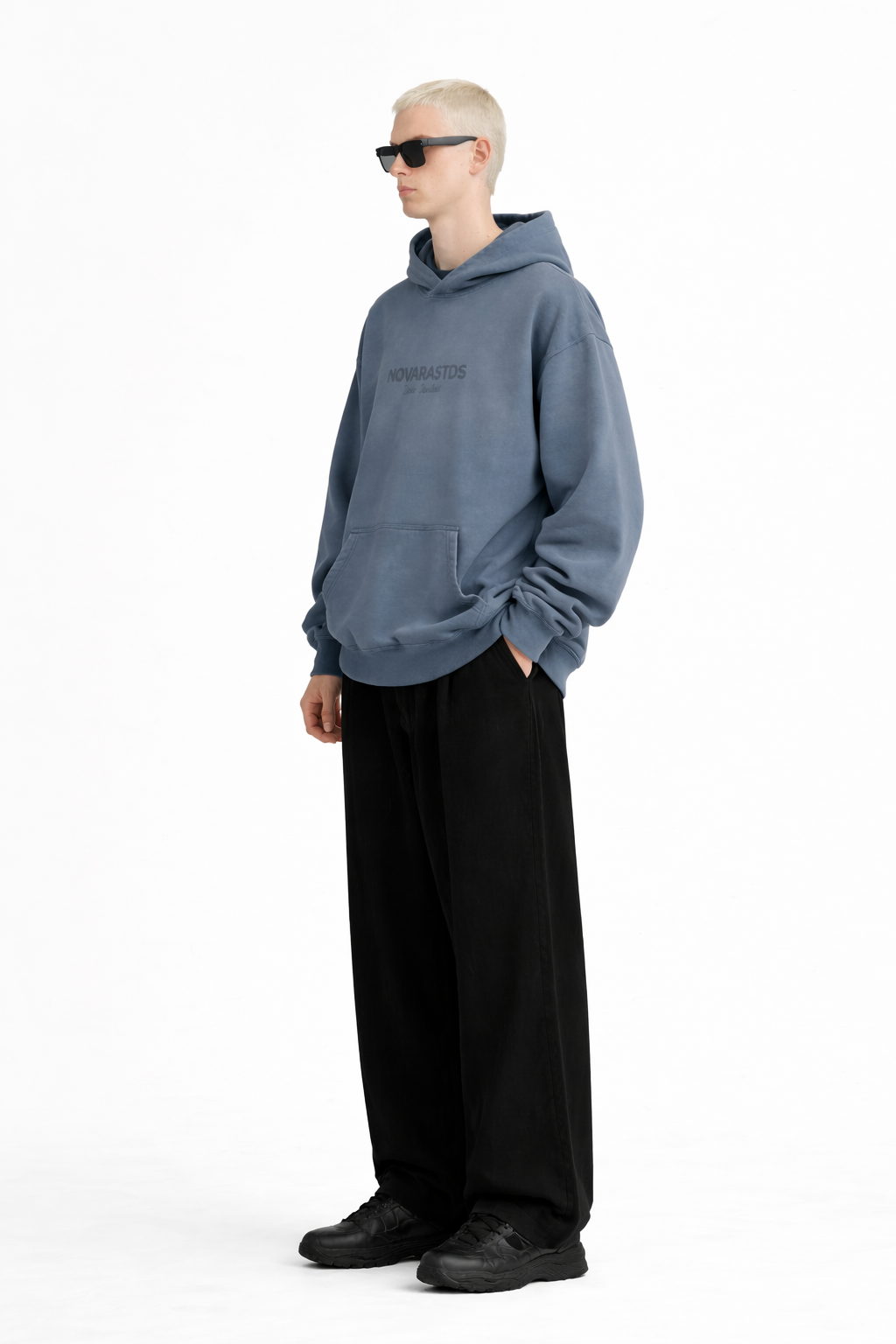 Heavyweight Sunfade Oversized Hoodie Novara Shop   Novara Studio