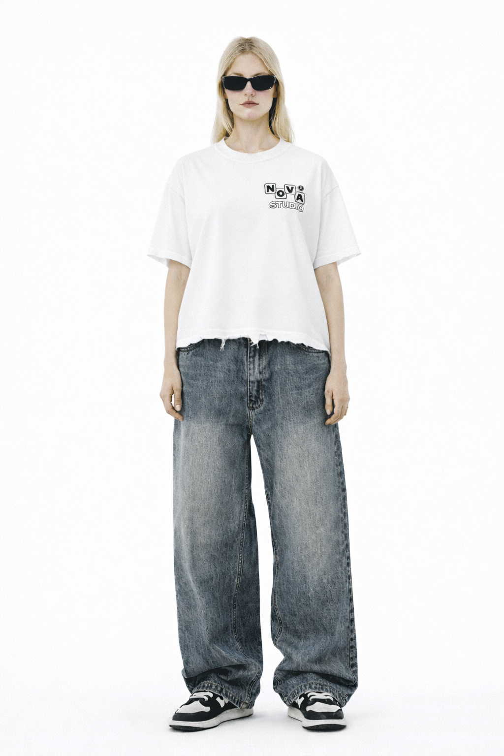 Vintage Wash Boxy T-Shirt Novara Shop   Novara Studio