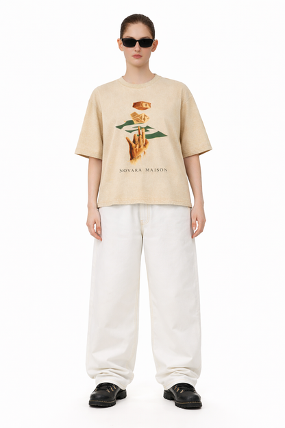 Destiny Hand Art Tee Novara Studio   Novara Studio