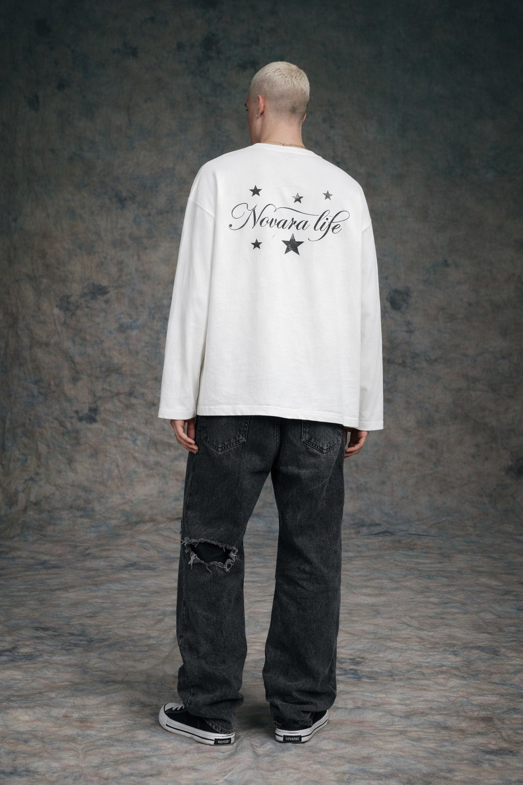 Never Broke Waffle Tee - Novara Studio