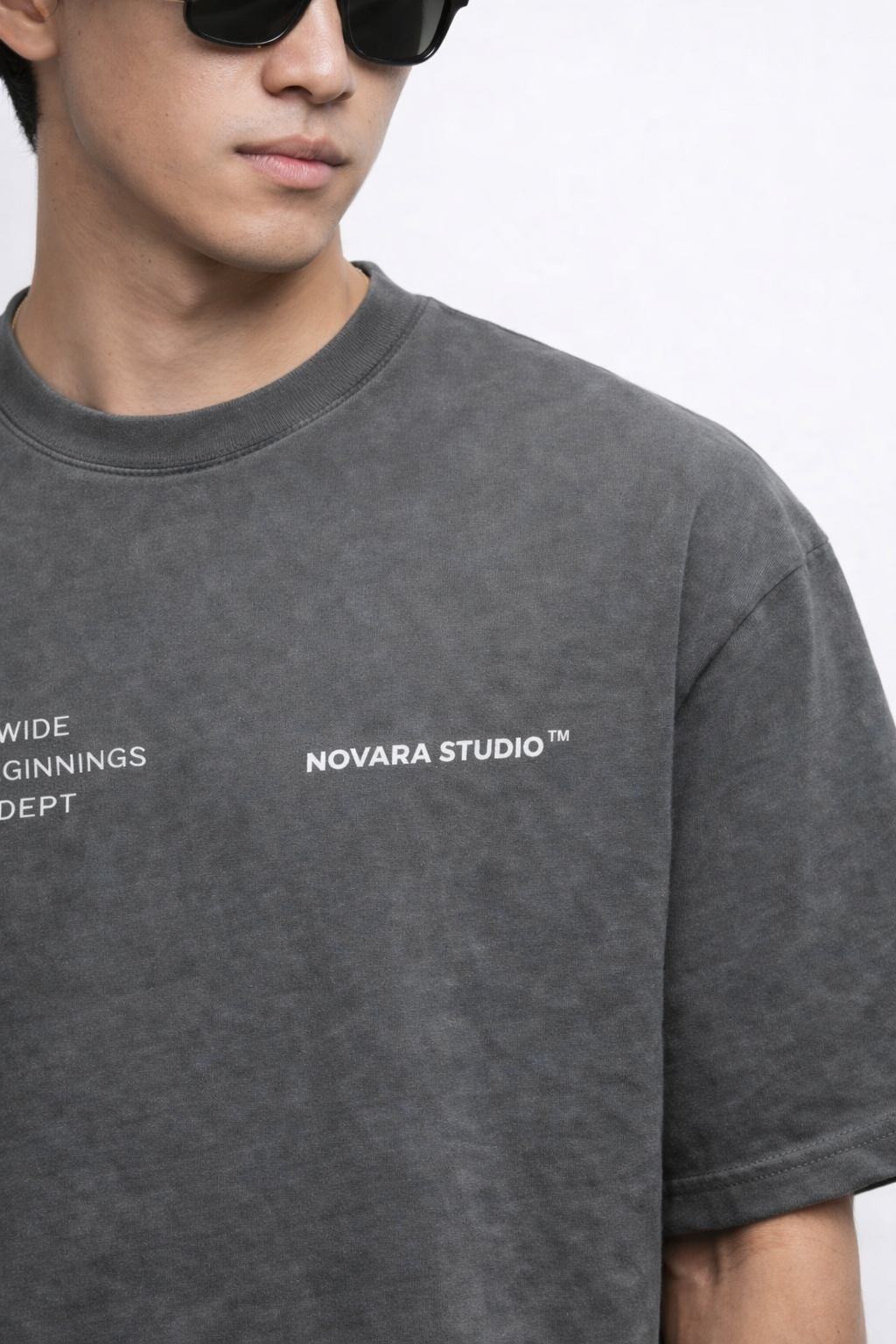 All In Street Boxy Tee - Novara Studio
